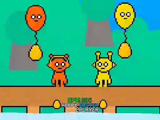 Sprunki Happy Easter 2Player — free online game