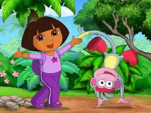 Find 7 Differences Dora — free online game