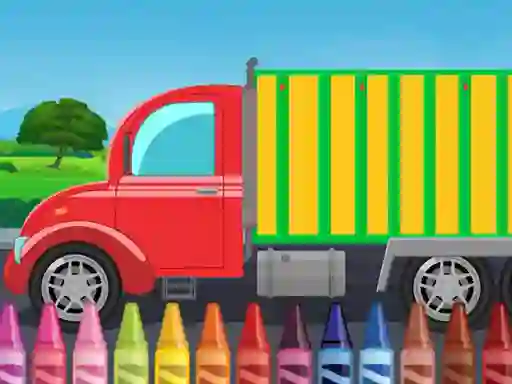 Truck Coloring — free online game