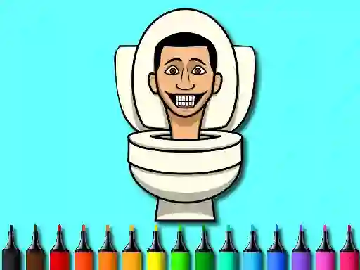 Trò chơi Color Skibidi Toilet trực tuyến
