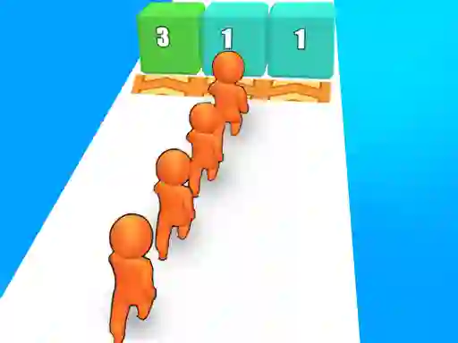 Crowd Stack 3D — free online game