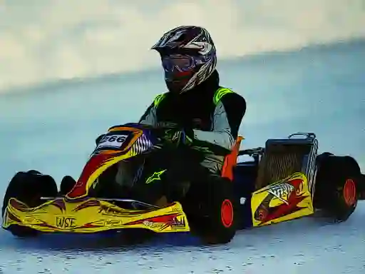 Kart Racing Jigsaw — free online game