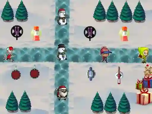 Christmas Defense — free online game