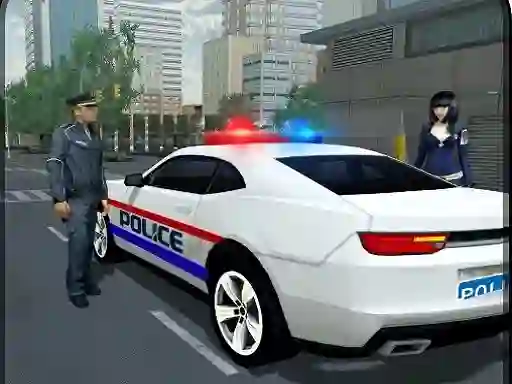 American Fast Police Car Driving Game 3D — free online game