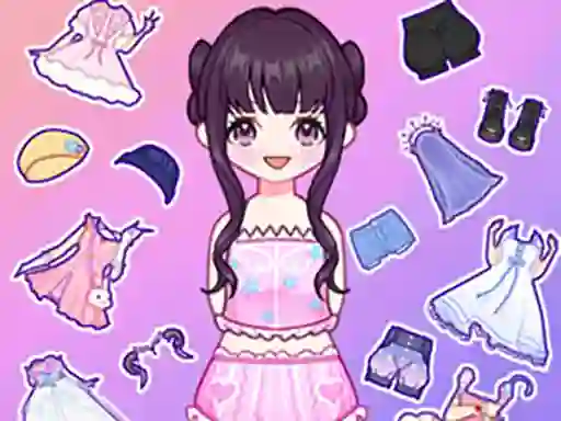 Игра Doll Makeup Dress ASMR онлайн