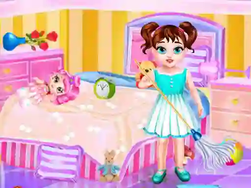 Baby Taylor Messy Home Clean Up — free online game