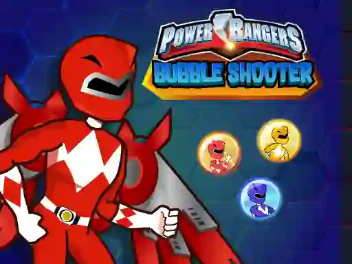Power Rangers Bubble Shoot — free online game