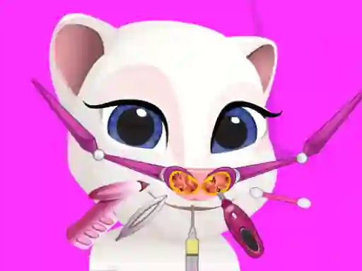 Little Angela Nose Doctor — free online game