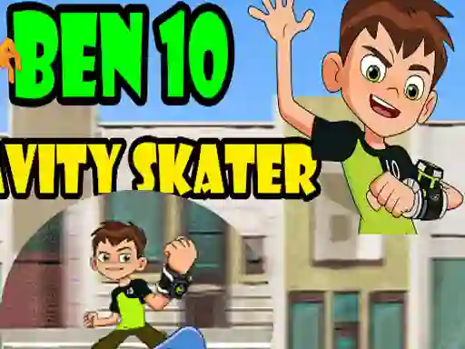Ben 10 Gravity Skater — free online game