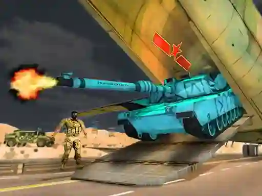Offroad Army Transporter — free online game