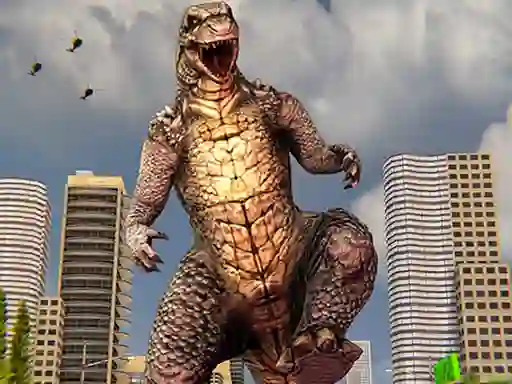 Monster Dinosaur Rampage — libreng online na laro