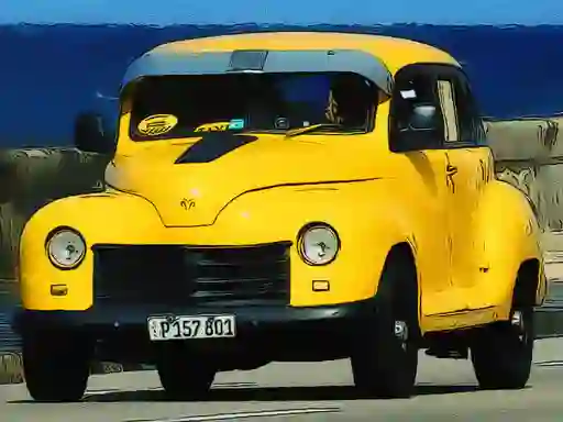 Cuban Taxi Vehicles — free online game