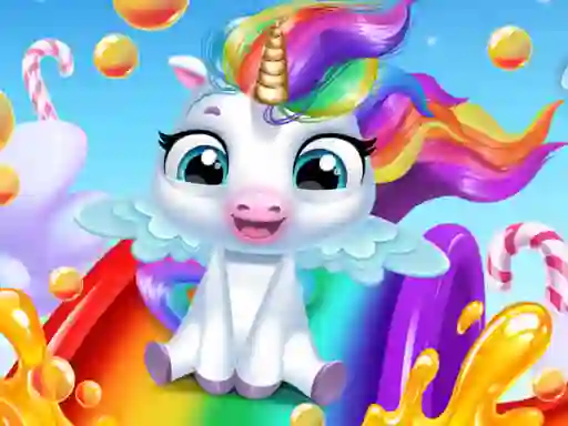 Spill Glitter Unicorn Dress Up Girls online