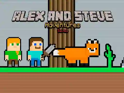 Alex and Steve Adventures Saves — free online game