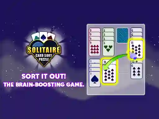 Solitaire Card Sort Puzzle — free online game