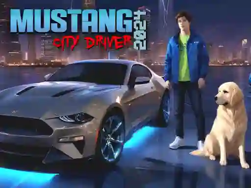 Mustang City Driver 2024 — безкоштовна онлайн гра