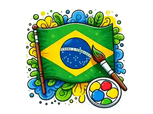 Brazil Coloring Adventure — free online game
