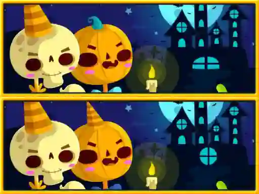 Find Differences Halloween — free online game