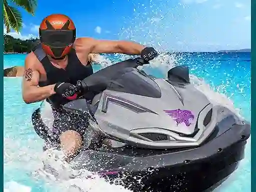 Jetsky Power Boat Water Racing Stunts — free online game