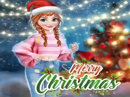 Anna Frozen Christmas Sweater Design — free online game