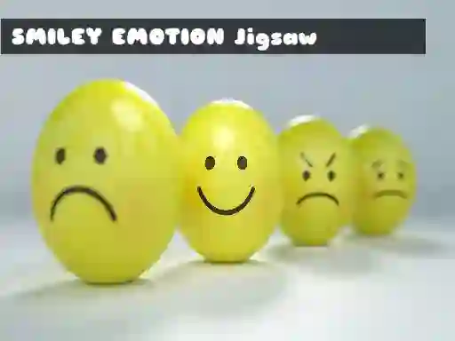 Smiley Emotion jigsaw — free online game