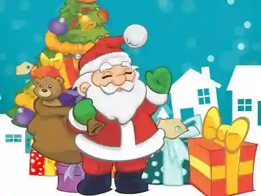 Santa Claus New Year's Eve — free online game