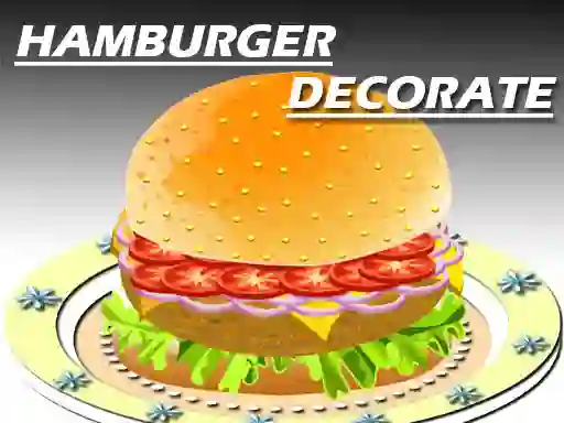 Hamburger Decorating — free online game