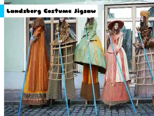 Landsberg Costume Jigsaw — free online game