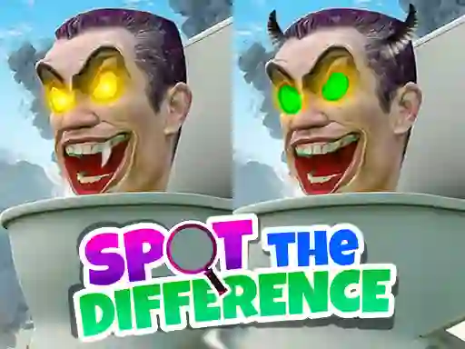 Skibidi Toilet Spot the Difference — free online game