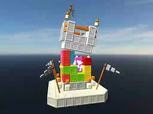 Castle Destruction Blocks — free online game