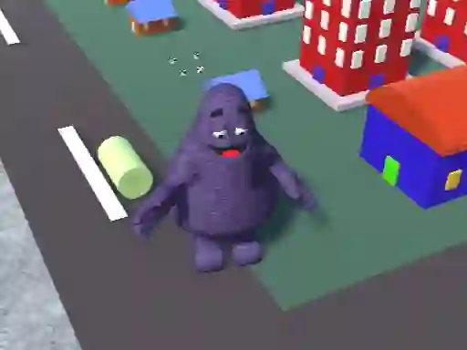 Grimace Shake City Chaos — free online game