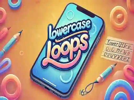 Lowercase Loops — free online game