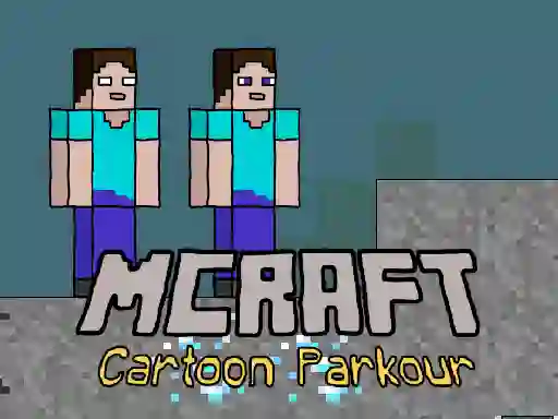 Mcraft Cartoon Parkour — free online game