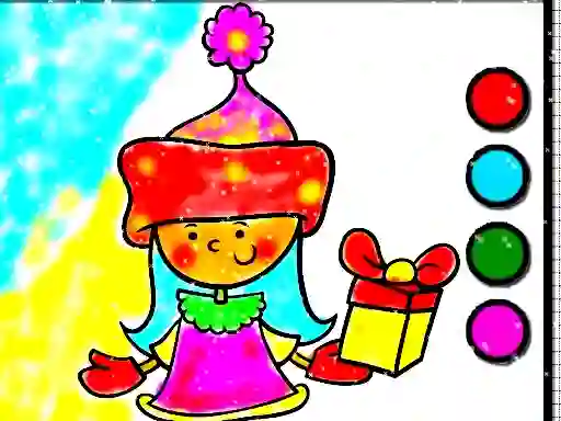 Easy Coloring SantaClaus — free online game