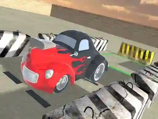 Old Car Parking 3D — free online game