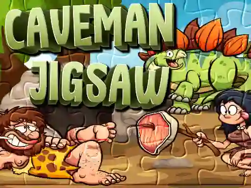 Caveman jigsaw — free online game