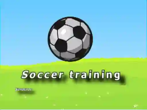 Soccer training — free online game