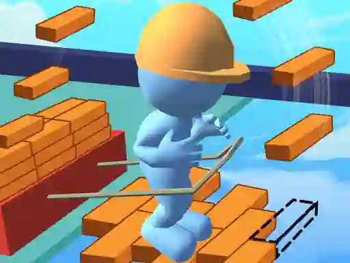 Brick Rush 3D — free online game