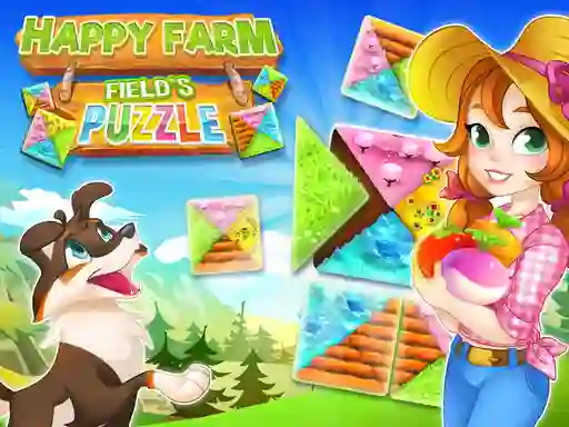 Happy Farm: field's puzzle — free online game