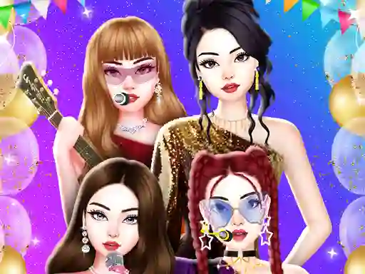 Black Pink New Year Eve Concert — free online game
