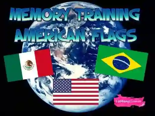 Memory Training American Flags — libreng online na laro