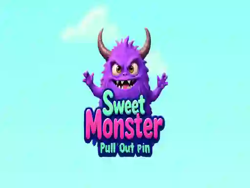 Sweet Monster Pull Out Pin — free online game