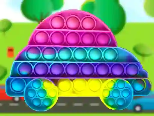 Pop It Vehicles Jigsaw — free online game