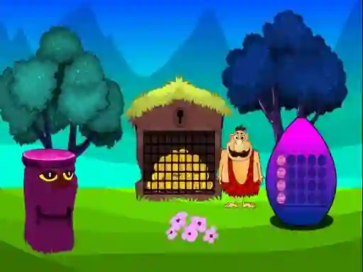 Caveman Treasure Escape — free online game