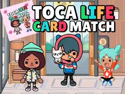 Toca Life Memory Card Match — free online game