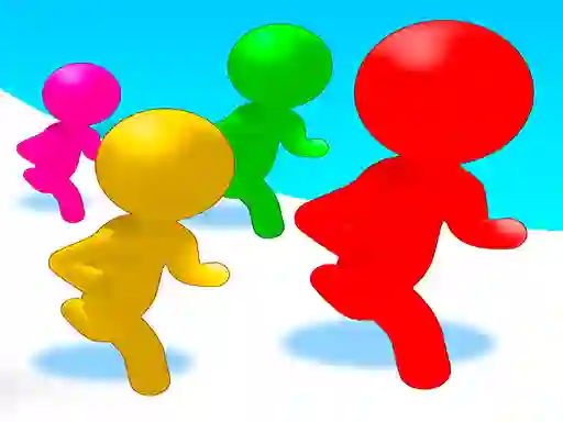 Stickmen Color Run Switch — free online game