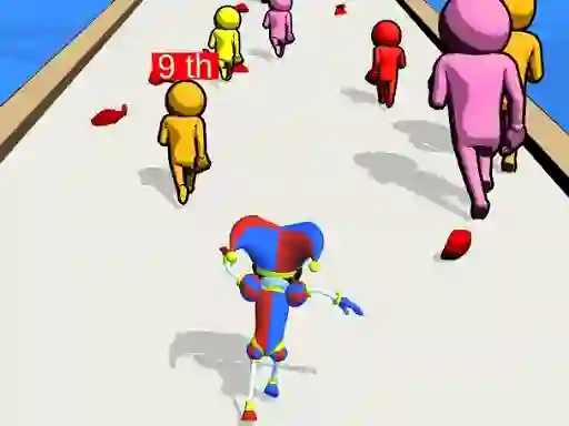 Digital Circus Run And Shoot — free online game