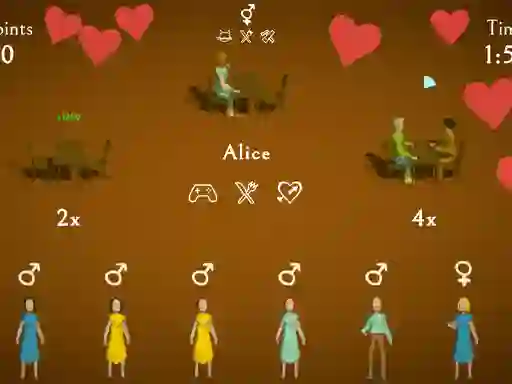 Quick dating — free online game