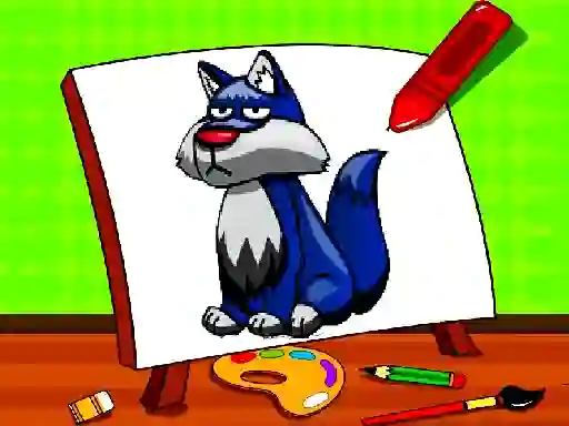 Easy Kids Coloring Walfs — free online game