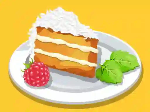 Almond coconut cake — free online game